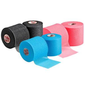 Mueller 3 pack Pre Wrap- Aqua/Black/Pink Image