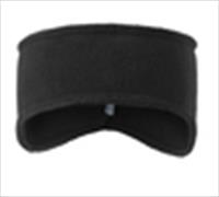 Stretch Fleece Headband- Black