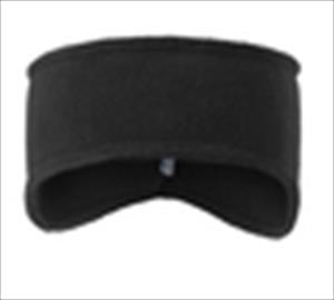 Stretch Fleece Headband- Black Image