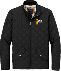 Brooks Brothers Quilted Jacket -Deep Black