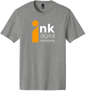 District RingSpun Cotton SS Tee- Heathered Steel Image