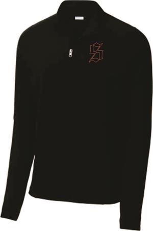 Sport-Wick Flex Fleece 1/4-Zip- Black Image