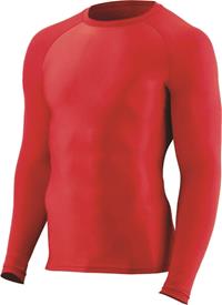 Hyperform Compression Shirt LS- Red