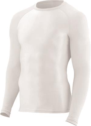 Hyperform Compression Shirt LS- White Image