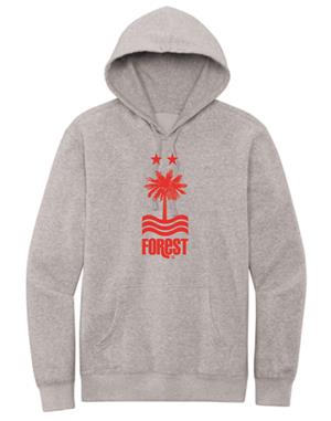 Fan Fleece Hoodie- Grey Image