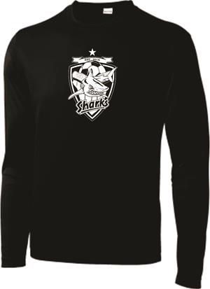 OFF-PITCH Long Sleeve Dri-Fit- Black Image