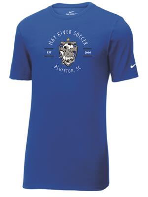 Nike Cotton Tee- Royal Image