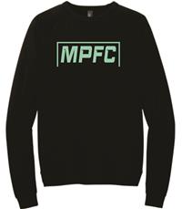 Fleece Crewneck Sweatshirt- Black