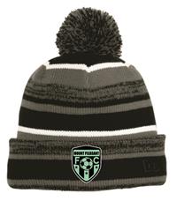 Fan Beanie- Black/Graphite/White