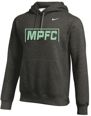 Nike Club Fleece Hoodie - Anthracite Image